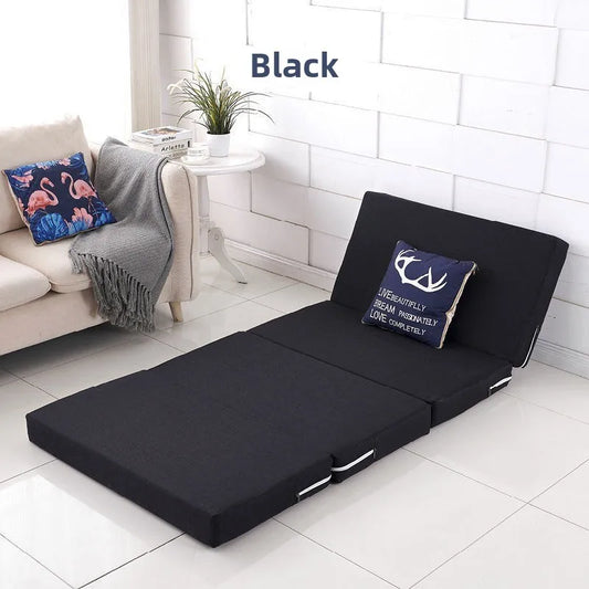 Sponge Folding Mat Floor Mat Afternoon Sleeping Mat Office Single Person Afternoon Rest Mat Japanese Lazy TatamiStudent
