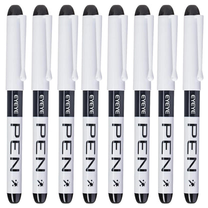 Disposable Fountain Pens, Straight Liquid Fountain Pens，for WritingQuick-Drying Ink Pen, Smooth-Writing Multicolor Art Supplies