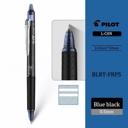 Japan Pilot Erasable Gel Pen BLRT-FRP5 New ST Tip Friction Erasable Colored Ink. 5mm School Cute Stationery Pens for Writing