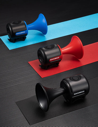 ROCKBROS Bicycle Bell Ring Bike Electronic Loud Horn Safety Alarm Electric Waterproof Bicycle Warning Bell Bicycle Accessories