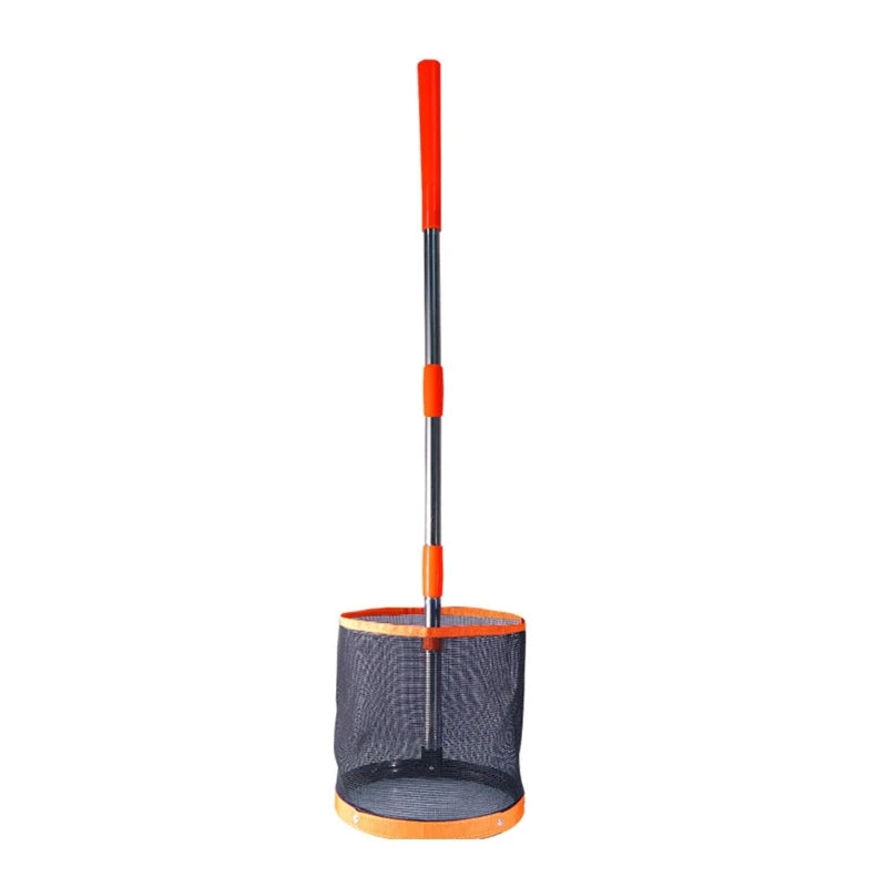 Portable Table Tennis Retrievers Pick Up Net PingPong Pickers Table Tennis Balls Pickers Bucket for Picking and Storage