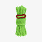 4mm Bold Sturdy Tent Rope High Reflective Luminous Windproof Tent Rope with Double Eye Buckle for Outdoor Camping,Dry,Bundle,Fix