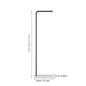 Scandinavian Modern Metal Valet Stand - Freestanding Multipurpose Suit Rack with Special Functions - Bedroom Clothing and Accessories