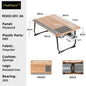 MUMUCC Portable Bed Table For Laptop Folding With Foldable Cushion,Handle,Slot And Mouse Pad, Wooden Gaming Desk