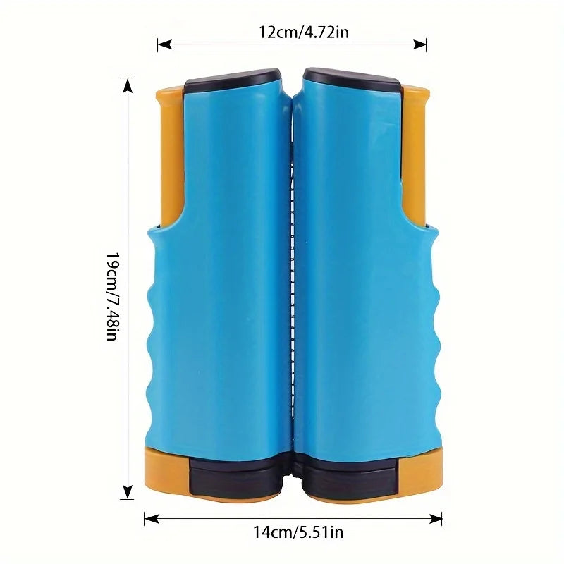1Pc, Table Tennis Grid, Thickened Portable Arc Edge Telescopic Table Tennis Net, for Indoor and Outdoor Games