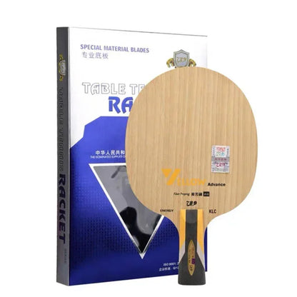 Original 729 Friendship Yellow ALC Table Tennis Blade 5 Wood 2 Arylate Carbon Professional Ping Pong Blade Blue ALC Offensive