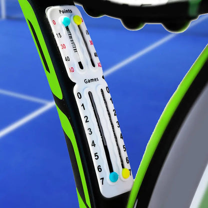 Tennis Racket Pickleball Paddle Scorekeeper Easily Mounted Score Keeper for Tennis Racket and Padel Point Tracker Tennis Gift