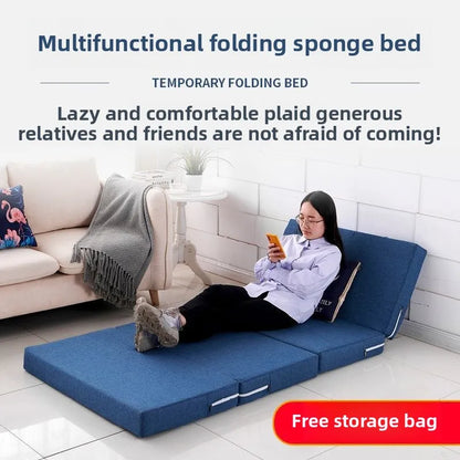 Sponge Folding Mat Floor Mat Afternoon Sleeping Mat Office Single Person Afternoon Rest Mat Japanese Lazy TatamiStudent