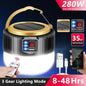 High Power LED Camping Light USB Rechargeable Bulb Outdoor Tent Lamp Portable Lantern Emergency Lighting Lights For BBQ Hiking