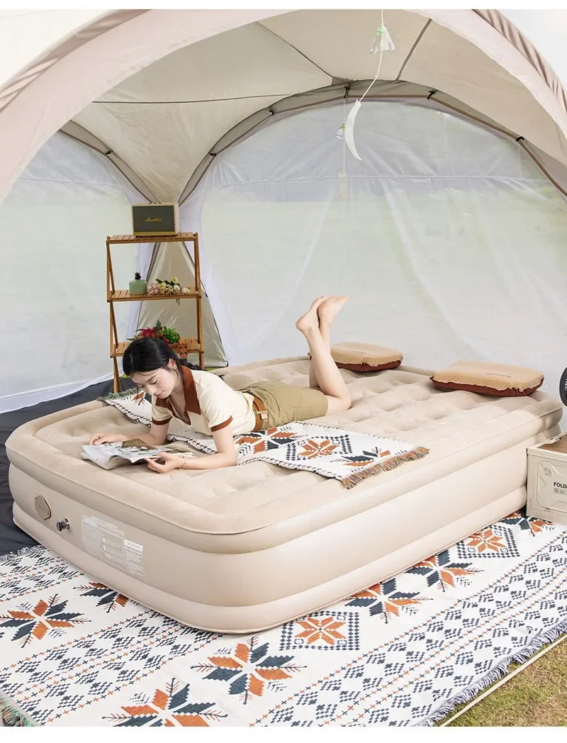 Outdoor Bed Air Cushion Nap Bed Heightening Thickening Air Mattress Inflatable Bed Home Single Air Mattress Double Camping Bed