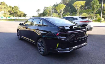 Universal Car modified butterfly shaped tail wing car bumper no perforated spoiler GT Apply to all Car parts factory direct sale