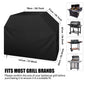 Outdoor Furniture Covers Waterproof Rain Snow Dust Wind-Proof Anti-UV Oxford Fabric For Garden Lawn Patio Table Chair Protection