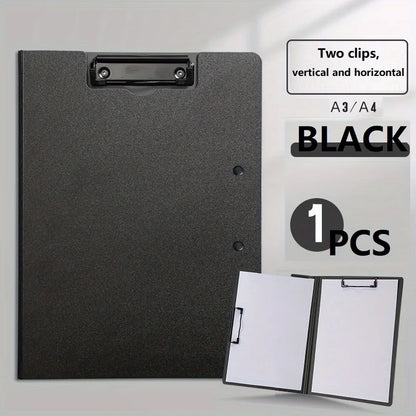 A4 File Folders, Documents Organizer, Clipboard Writing Cover, Paper Folder For Business & School, Stationery & Office Supplies