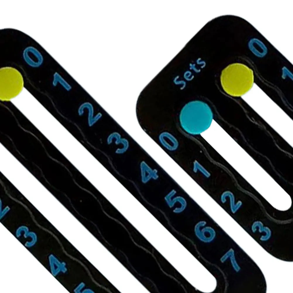 Tennis Racket Pickleball Paddle Scorekeeper Easily Mounted Score Keeper for Tennis Racket and Padel Point Tracker Tennis Gift