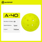 ALP Outdoor Pickleball 74mm Durable 40 Holes 26 Holes 1/3/6/12/100 Pieces/PCS 26g Original USA Professional Pickleball