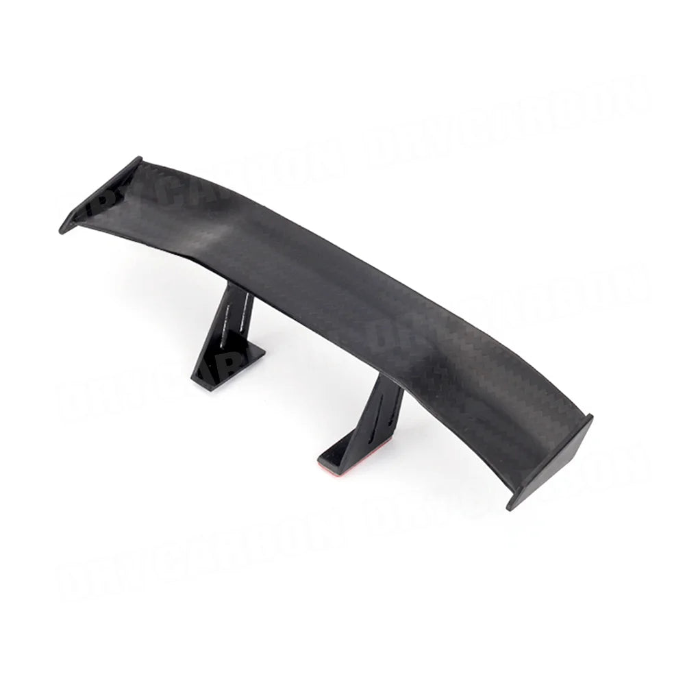 G Style Carbon Fiber Look Car Rear Spoiler Mini Wing Small Model Decoration Car Styling Black Blue Red White Grey