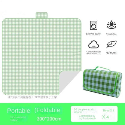 New Picnic Mat Moisture-proof Mat Thickened Outdoor Picnic Camping Beach Tent Floor Mat Waterproof Lawn Mat Portable Outing
