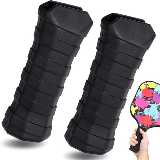 Pickball Racket Accessories Pickleball Paddle Grip Cover Reusable Universal Sized Silicone Anti slip Cover Comfortable