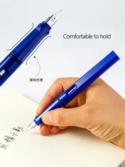 53Pcs Fountain Pen Replaceable Ink Set Black/Blue/Red ink EF School Pens Office Supplies Stationery for Writing Calligraphy Pen