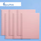6 Sheets A4 B5 A5 30/26/20 Holes Transparent PP Loose-leaf Cover Index Divider Separator Notebook Accessory Stationery Useful