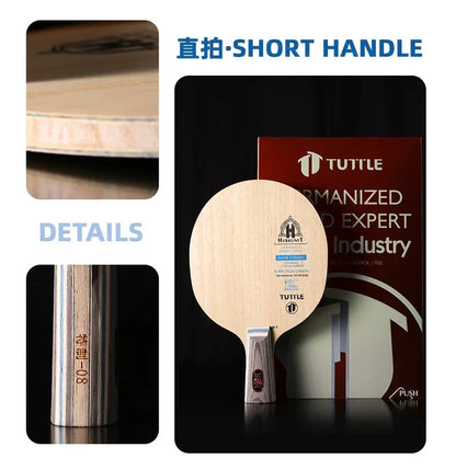 9Ply Structure TUTTLE Original Series Table Tennis Rackets Bottom Plate Training Table Tennis Bat Racket Table Tennis Blade