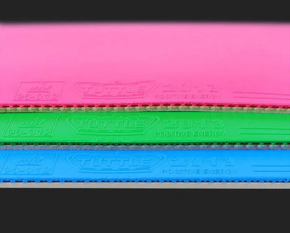 TUTTLE Positive Energy Table Tennis Rubber Pink Blue Green Purple Rubber ITTF Table Tennis Rubber Pingpong