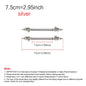 2psc Universal Racing Adjustable Front Rear Bumper Lip Splitter Support Bar / pull rod Kit Racing 75mm