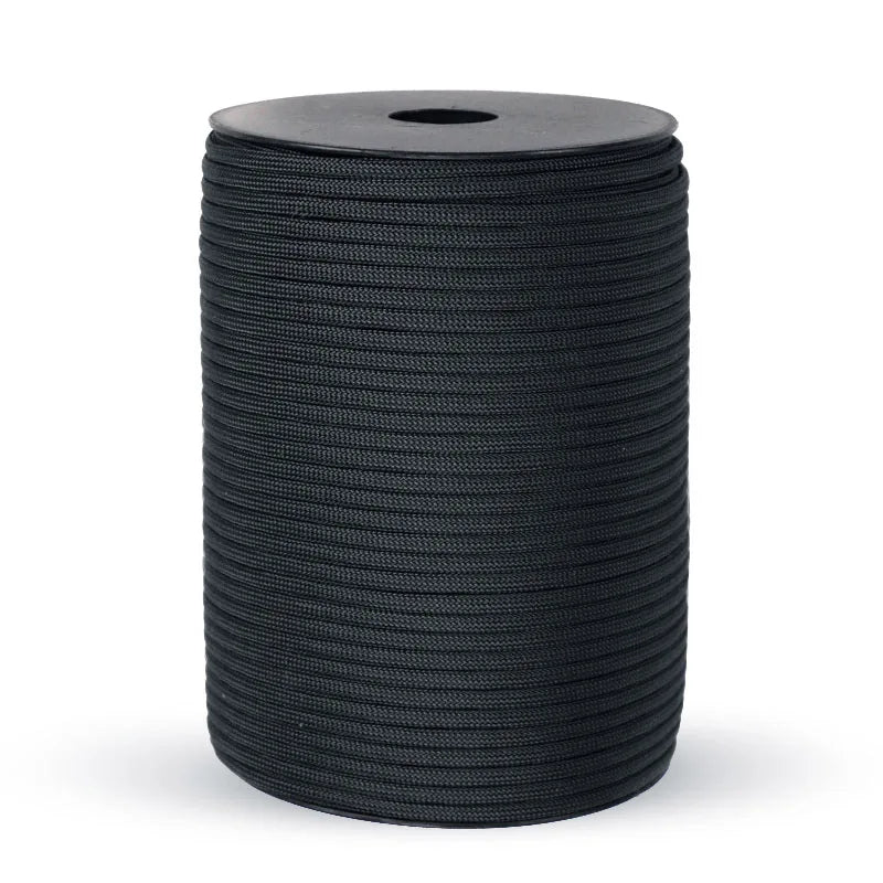9 Core 650lb Paracord 100m Dia.4mm Military Standard Parachute Rope Tent Lanyard Accessories For Survival Bracelet DIY Making