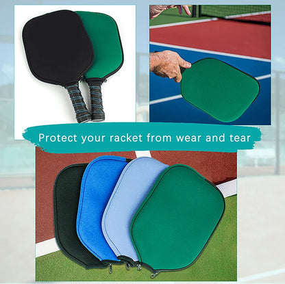 Racket Pack Neoprene Pickleball Paddle Cover Pickleball Racket Sleeve Pickleball Paddle Protect Case Dust Cover