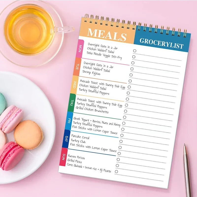 A5 To Do List Notepad Undated Daily Planner Notebook Stationery Teacher Gift Diary Campus Agenda Office Supplies 50 sheets
