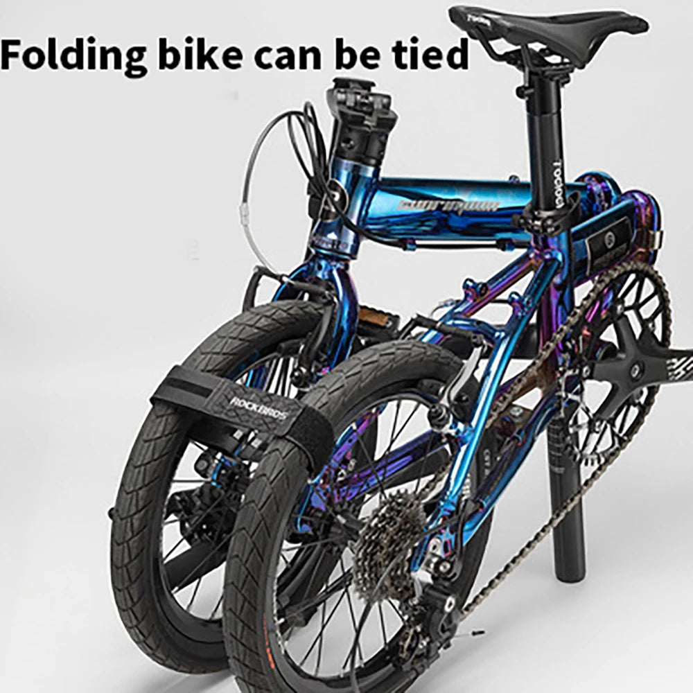 ROCKBROS Adjustable Luggage Outdoor Storage Accessories Convenient Multifunctional Strap Bicycle Tie Rope Anti-Slip