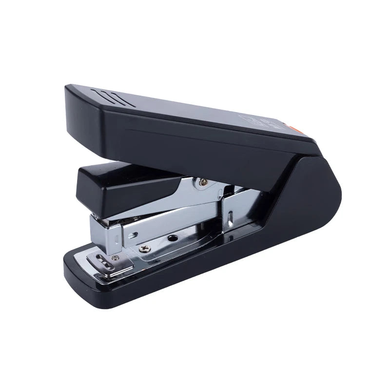 M&G 12# Desktop Stapler 50 Sheets Effort-Saving Portable Durable Office Supplies Business-type Stapler Black/White