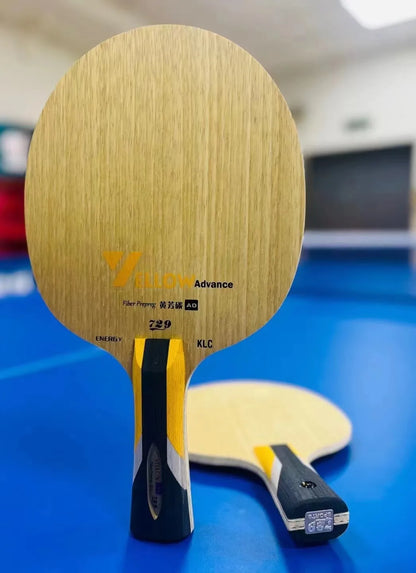 Original 729 Friendship Yellow ALC Table Tennis Blade 5 Wood 2 Arylate Carbon Professional Ping Pong Blade Blue ALC Offensive