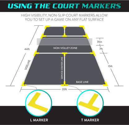 Pickleball Paddles Set Rackets Portable Racket Cover Carrying Bag Gift Kit USAPA Approved Indoor Outdoor Honeycomb Core 4 Balls