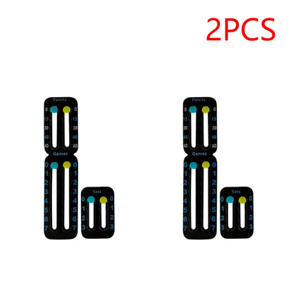 Tennis Racket Pickleball Paddle Scorekeeper Easily Mounted Score Keeper for Tennis Racket and Padel Point Tracker Tennis Gift