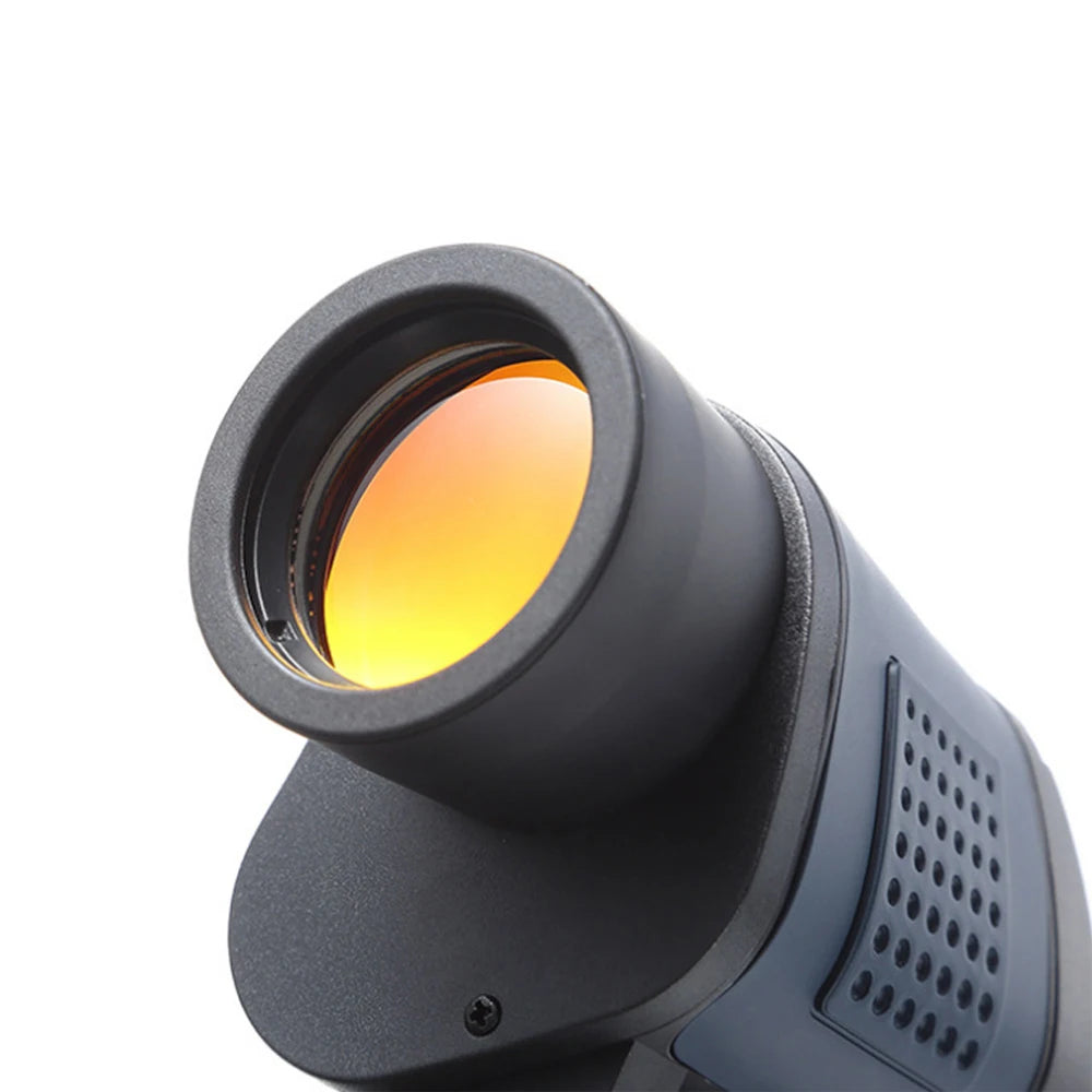 80x80 Telescope Binoculars BAK4 Prism Waterproof with Compass and Carrying Lanyard Red Film Telescope for Hunting Camping Travel
