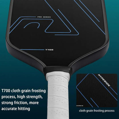 T700SC Textured Carbon Fiber Pickle ball Paddles Pickle Ball Paddle Lightweight Powerful Rotation Pickle ball Rackets For Sport