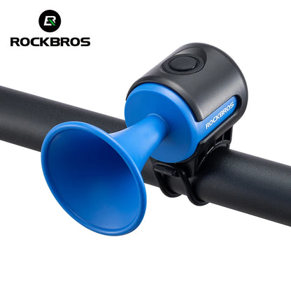 ROCKBROS Bicycle Bell Ring Bike Electronic Loud Horn Safety Alarm Electric Waterproof Bicycle Warning Bell Bicycle Accessories