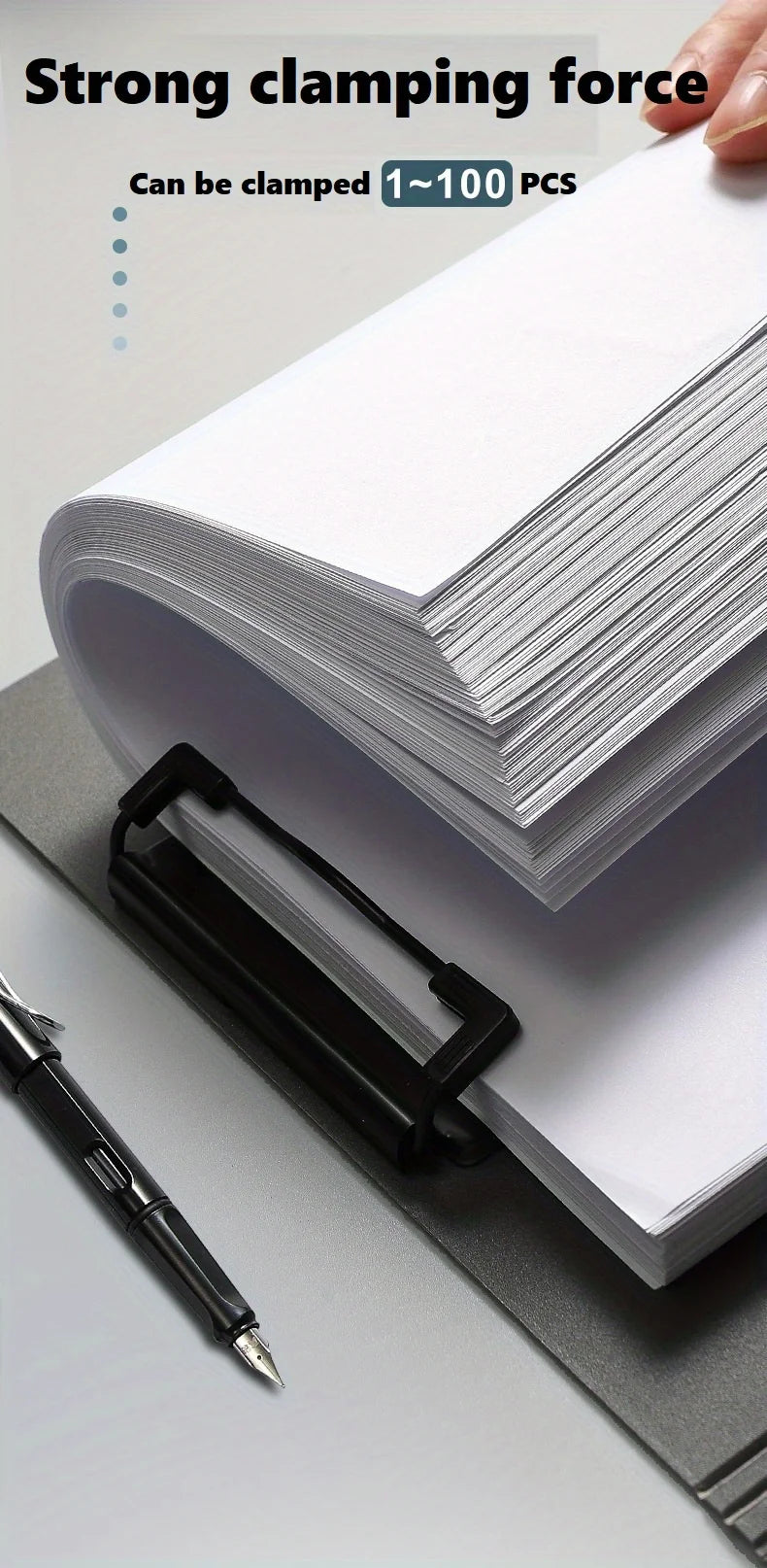 A4 File Folders, Documents Organizer, Clipboard Writing Cover, Paper Folder For Business & School, Stationery & Office Supplies