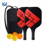 Pickleball Paddles USAPA Approved Set Rackets Honeycomb Core 4 Balls Portable Racquet Cover Carrying Bag Gift Kit Indoor Outdoor