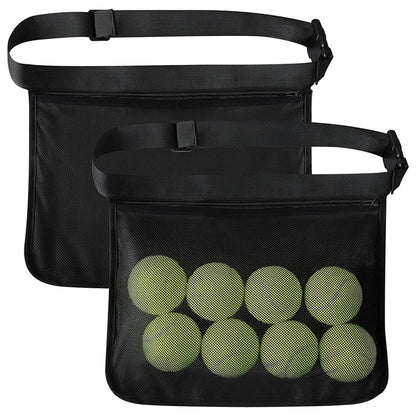 Tennis Ball Holder, Pickleball Ball Wasit Pouch for Women Men Holding 8 Tennis or Pickleball Balls,Tennis & Pickleball Accessory