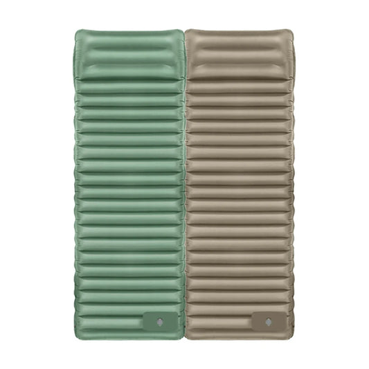 Outdoor Camping Sleeping Pad Inflatable Mattress with Pillow Ultralight Air Mat Built-in Inflator Pump Travel Hiking Camping mat