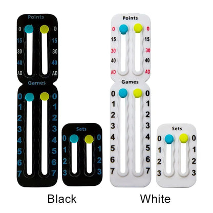 Tennis Racket Pickleball Paddle Scorekeeper Easily Mounted Score Keeper for Tennis Racket and Padel Point Tracker Tennis Gift