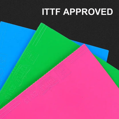 TUTTLE Positive Energy Table Tennis Rubber Pink Blue Green Purple Rubber ITTF Table Tennis Rubber Pingpong