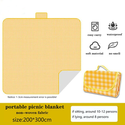 Foldable Picnic Mat Moisture-proof picnic set portable blanket picnic Sleep Pad Waterproof Oxford Cloth Picnic camping blanket