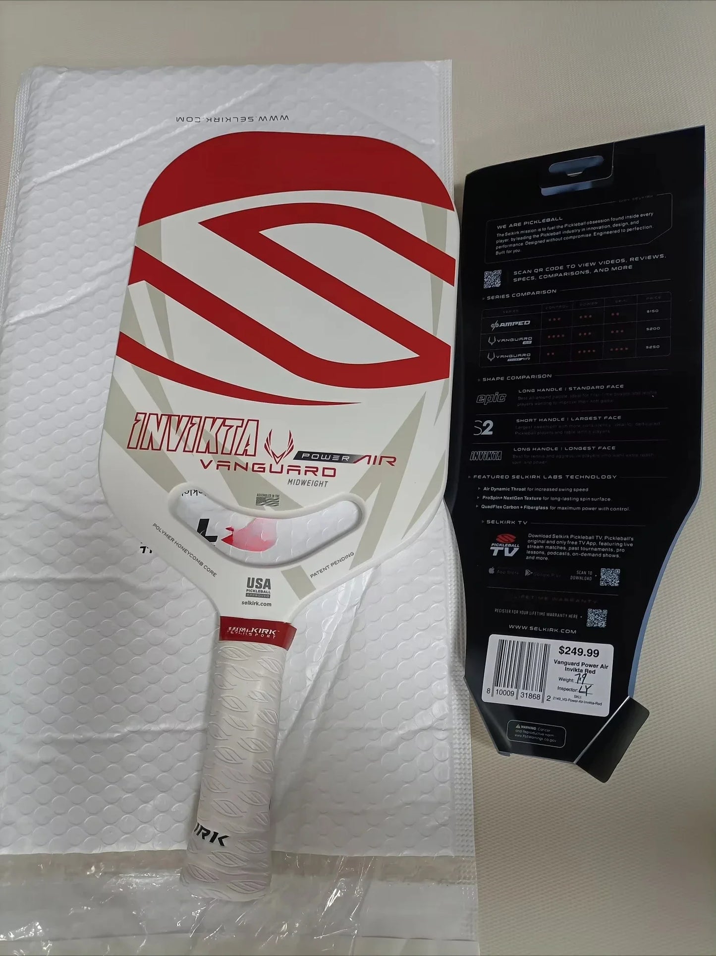 2025 Hot Selling Pickleball Wooden Paddle - USAPA Championship - Sports Competition Grade Carbon Fiber Pickle Paddle