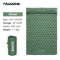 PACOONE Double Sleeping Pad Camping Mattress 2 Person Extra Thick Queen Camping Pads Tent Mattress for Adults (Foot Pump) New