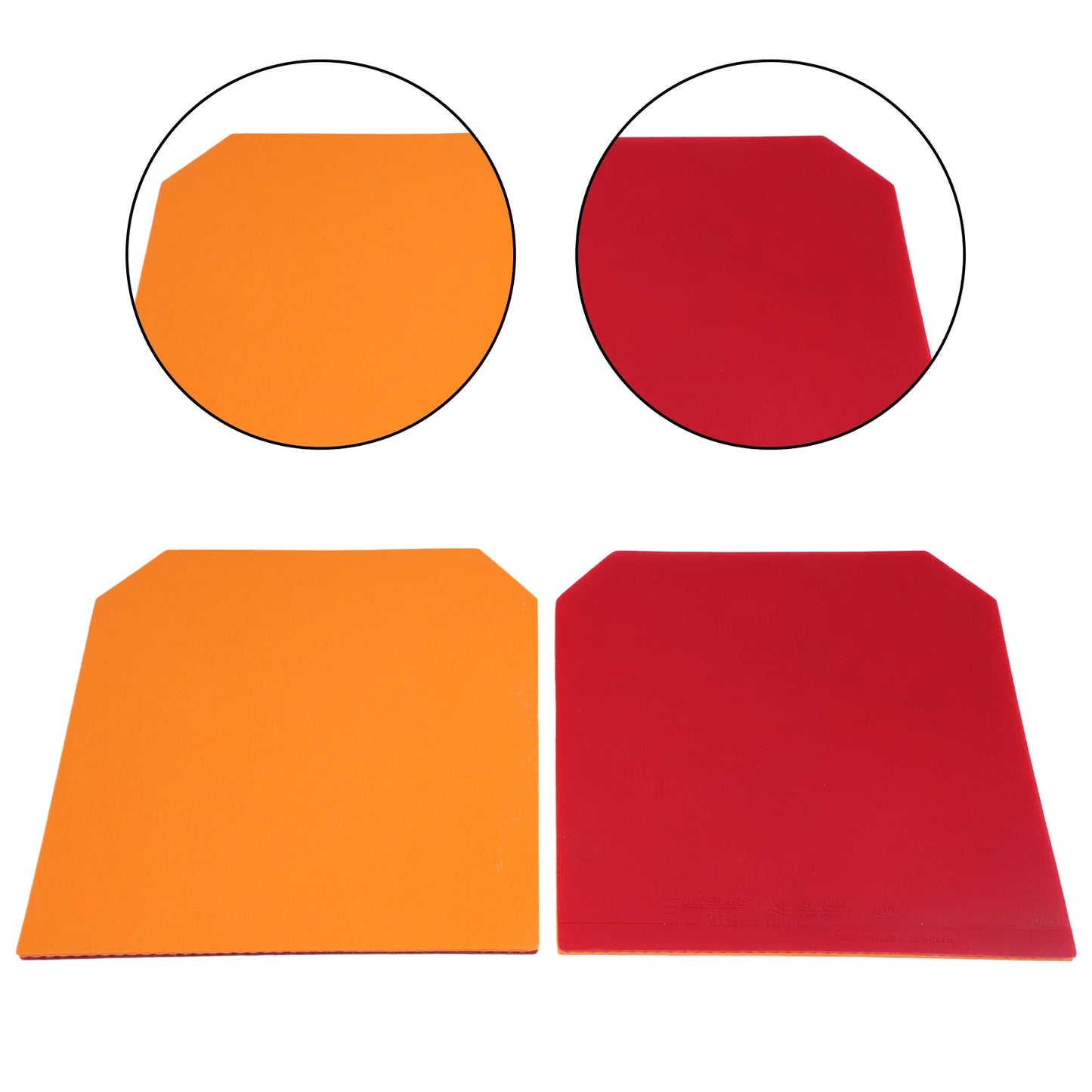 2pcs Table Tennis Racket Rubber With Sponge Professional Ping Pong Racket Rubber High Quality Table Tennis Racket Rubber