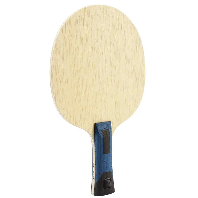 SANWEI 75 ALC Table Tennis Blade Professional 5 Wood 2 Outer ALC Carbon Ping Pong Blade with Original Packing Box