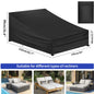 Outdoor Furniture Covers Waterproof Rain Snow Dust Wind-Proof Anti-UV Oxford Fabric For Garden Lawn Patio Table Chair Protection